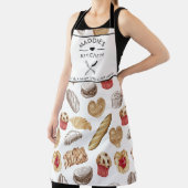 Aangepaste tekst Brood Bakker Patroon Schort (Insitu)