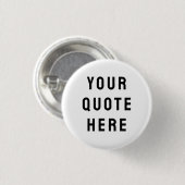 Aangepaste tekst cadeau ronde button 3,2 cm (Voorkant /achterkant)