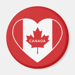 Aangepaste tekst CANADA Love magnet Magneet