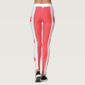 Aangepaste tekst Canada Voetbal Leggings (Achterkant)