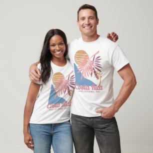 Aangepaste tekst Costa Rica T-shirt