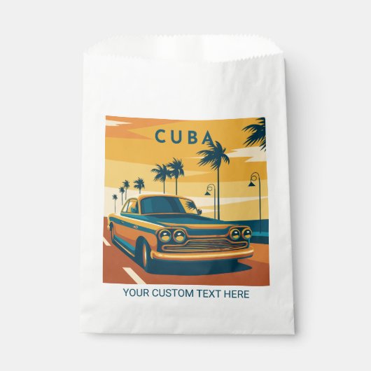 Aangepaste tekst Cuba Bedankzakje (Voorkant)