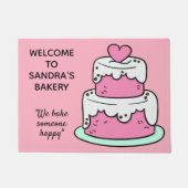 Aangepaste tekst deurmat BAKERY (Voorkant)