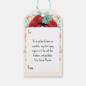 Aangepaste tekst Dia de Muertos☠️ La Calavera Catr Cadeaulabel (Achterkant)