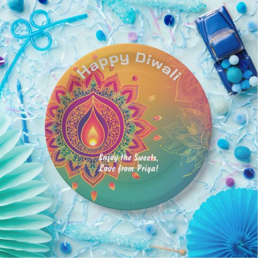 Aangepaste tekst, Diwali Delight Bord (Feest)