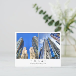 Aangepaste tekst, Dubai, Briefkaart Verenigde Arab