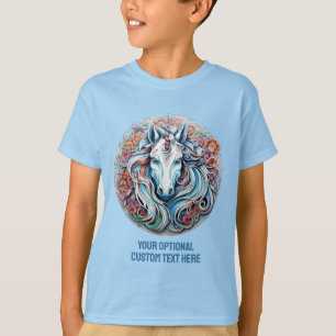 Aangepaste tekst Eenhoorn T-shirt