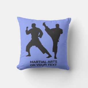Aangepaste tekst en kleur martial arts kussen