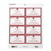 Aangepaste tekst en Logo voor Life Coach Etiket (Full Sheet)