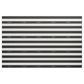 Aangepaste tekst en strips stof (Fat Quarter)