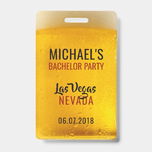 Aangepaste tekst & foto BEER badges (Voorzijde)