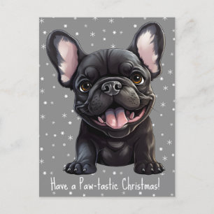 Aangepaste tekst 🐶Frenchie puppy Verjaardag Briefkaart