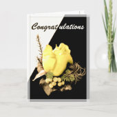 Aangepaste tekst Gefeliciteerd Kaart (Voorkant)