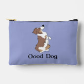 Aangepaste tekst Goede hond Aussie Fun ritssluitin Etui (Voorkant)
