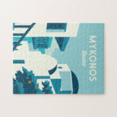 Aangepaste tekst Griekenland Legpuzzel (Horizontaal)