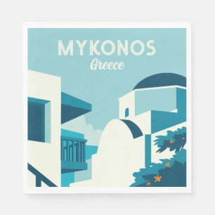 Aangepaste tekst Griekenland Servet