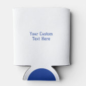 Aangepaste tekst Grieks patroon Evil Eye Nazar Blikjeskoeler (Achterkant)