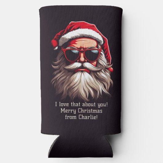 Aangepaste tekst Grumpy Santa (Achterkant)