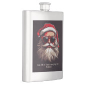 Aangepaste tekst Grumpy Santa Flacon (Rechts)
