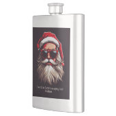 Aangepaste tekst Grumpy Santa Flacon (Links)