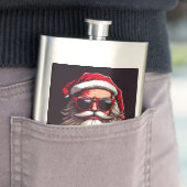 Aangepaste tekst Grumpy Santa Flacon (Voorbeeld)