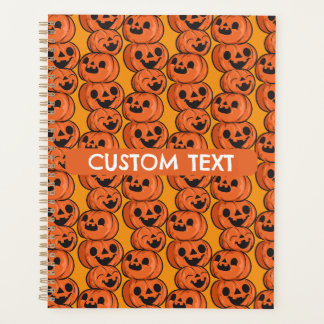 Aangepaste Tekst Halloween Gelukkige Pompoenen Per Planner