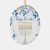 Aangepaste tekst Hanukkah Harmony Ornament (Rechts)