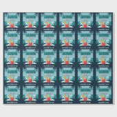 Aangepaste tekst "Havana Nights" Cadeaupapier (Vlak)