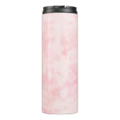 Aangepaste tekst Hemelse Roze Nevel Thermische Tum Thermosbeker (Achterkant)