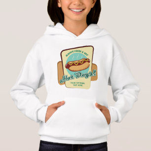 Aangepaste tekst Hot Dog