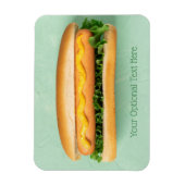 Aangepaste tekst Hot Dog magneet (Verticaal)