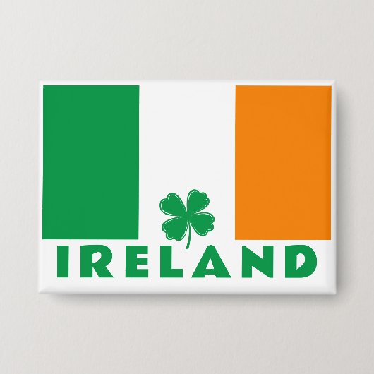 Aangepaste tekst Ierland Button (Voorkant)