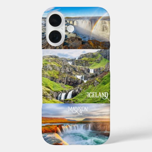 Aangepaste tekst IJsland Case-Mate iPhone Case (Achterkant)