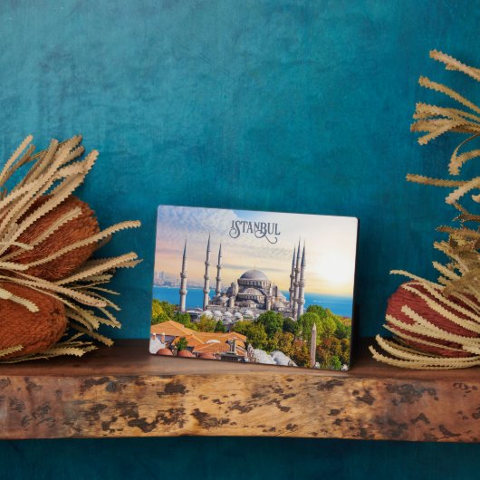 Aangepaste tekst Istanbul Fotoplaat (Zijkant)
