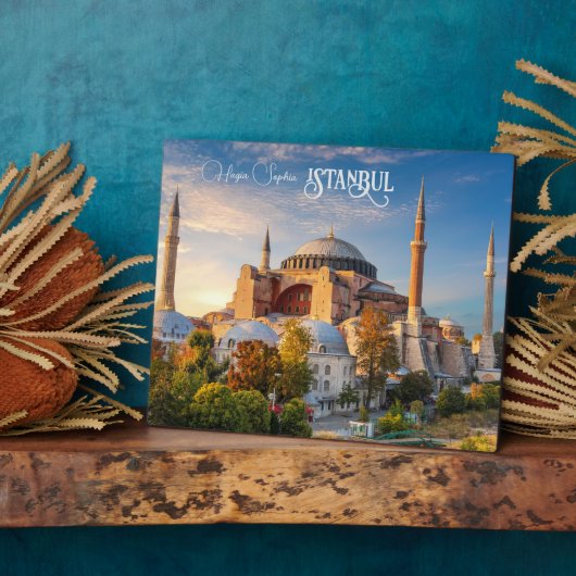 Aangepaste tekst Istanbul Fotoplaat (Zijkant)