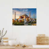 Aangepaste tekst Istanbul Poster (Keuken)
