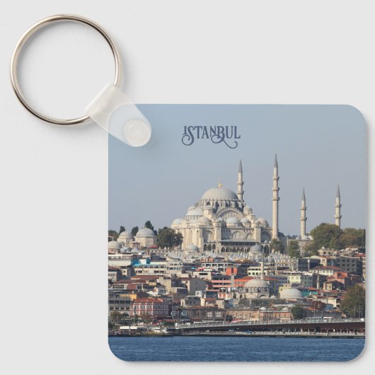 Aangepaste tekst Istanbul Sleutelhanger (Voorkant)