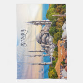 Aangepaste tekst Istanbul Theedoek (Verticaal)