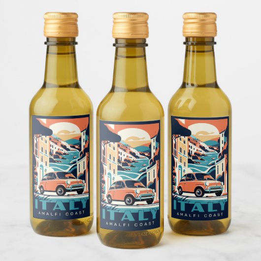 Aangepaste tekst Italië Wijn Etiket (Flessen)