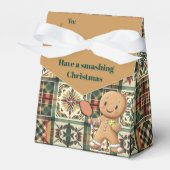 Aangepaste tekst Jolly Ginger Paddle Pouch Bedankdoosjes (Voorkant Zijde)