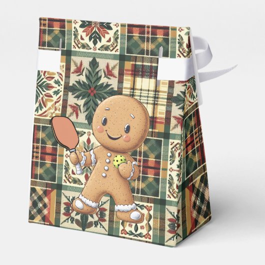 Aangepaste tekst Jolly Ginger Paddle Pouch Bedankdoosjes (Achterkant)