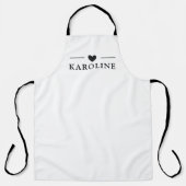 Aangepaste tekst, keuken Schort (Voorkant)