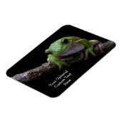 Aangepaste tekst kikker magneet (Linkerzijde)