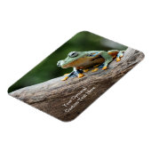 Aangepaste tekst kikker magneet (Linkerzijde)