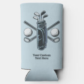 Aangepaste tekst & kleur Golf (Achterkant)