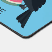 Aangepaste tekst & kleur Tropische Toucans Bureaumat (Hoek)