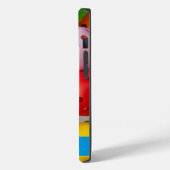 Aangepaste tekst Kleurrijke handballetjes 14 Case-Mate iPhone Case (Achterkant / Links)