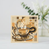 Aangepaste tekst koffie (Staand voorkant)