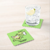 Aangepaste tekst kosnoten bevestigen kartonnen onderzetters (Insitu)