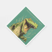 Aangepaste tekst Krokodil Servet (Hoek)